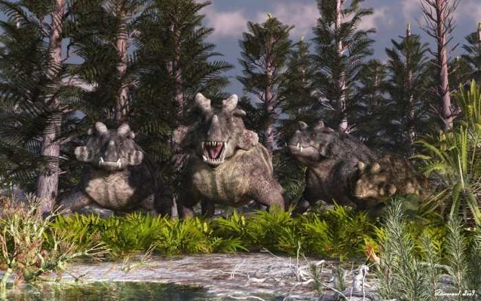 Estemmenosuchus 1 Forgotten Monsters