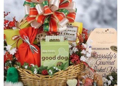 Spoiled Dog Christmas Gift Basket