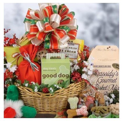 Spoiled Dog Christmas Gift Basket