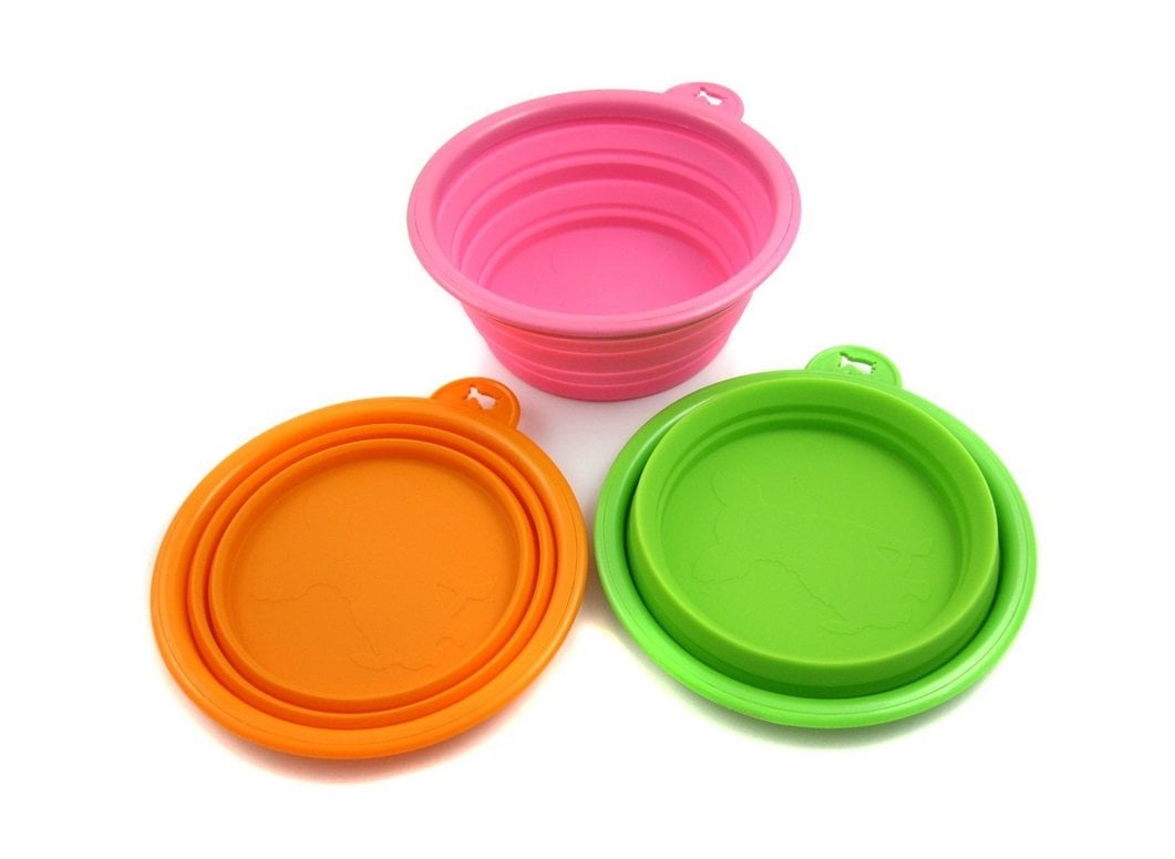 Silicone Pet Expandable/Collapsible Travel Bowl | Animals Zone