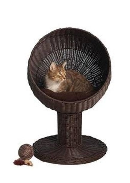 Kitty Ball Rattan Cat Bed | Animals Zone