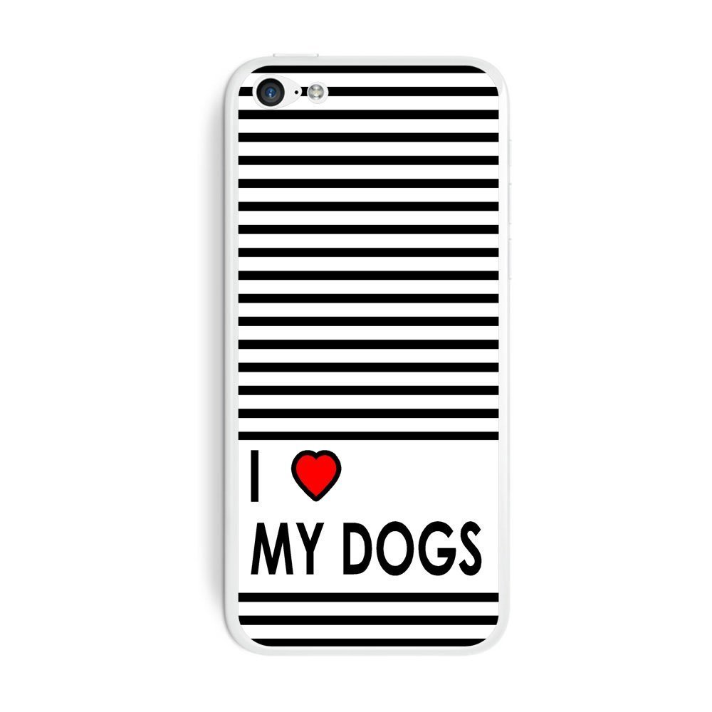 I Love Heart My Dogs Protective Skin Sticker Case | Animals Zone