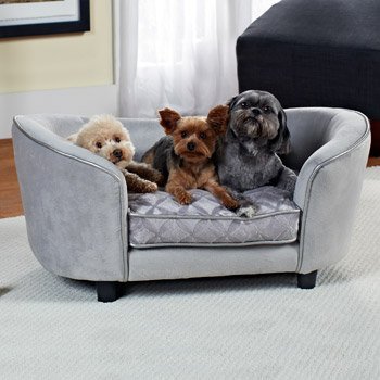 Holiday Gift Guide: Enchanted Home Pet Quicksilver Sofa Dog Bed | Animals Zone