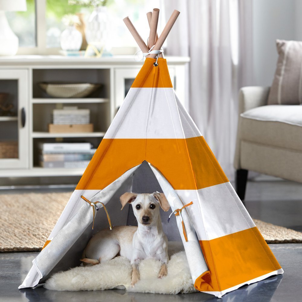 Holiday Gift Guide: Striped Pet Teepee | Animals Zone