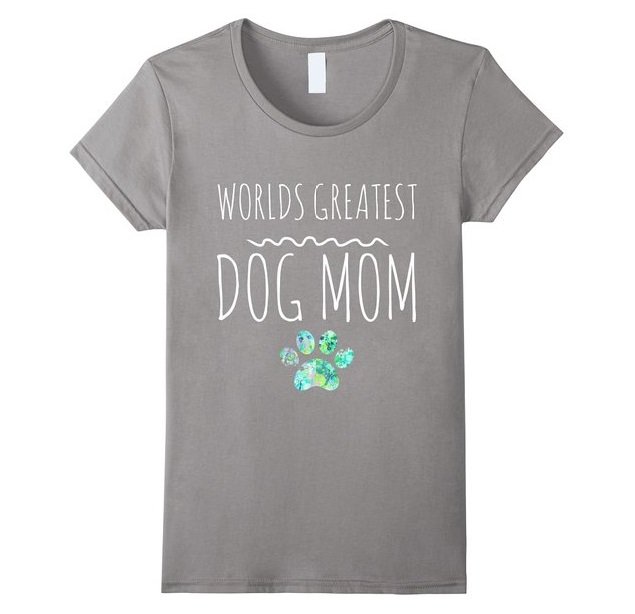 Graphic T-Shirt "World's Greatest DOG Mom" | Animals Zone